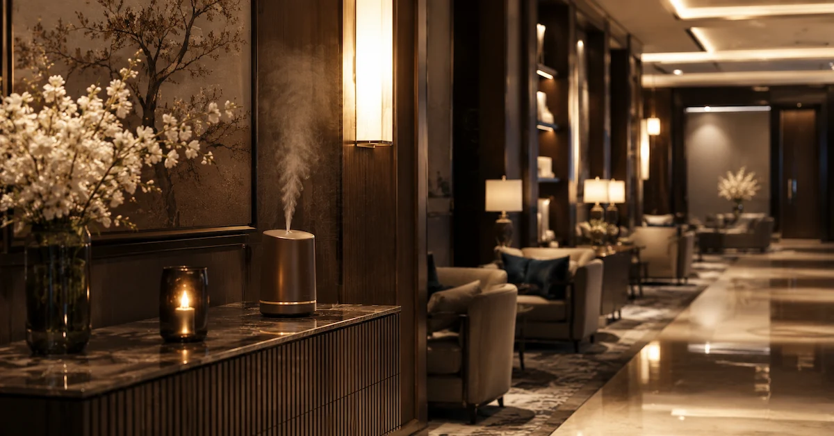 Hotel fragrance scent solution