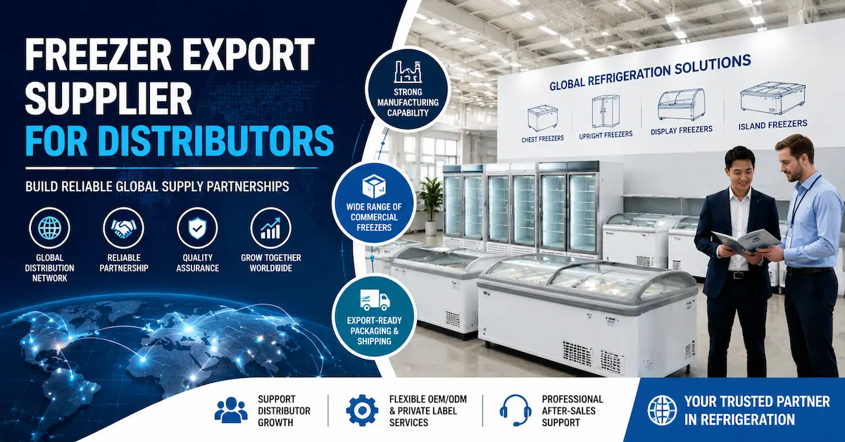 Freezer Export Supplier for Distributors: How to Build a Reliable Supply Partnership