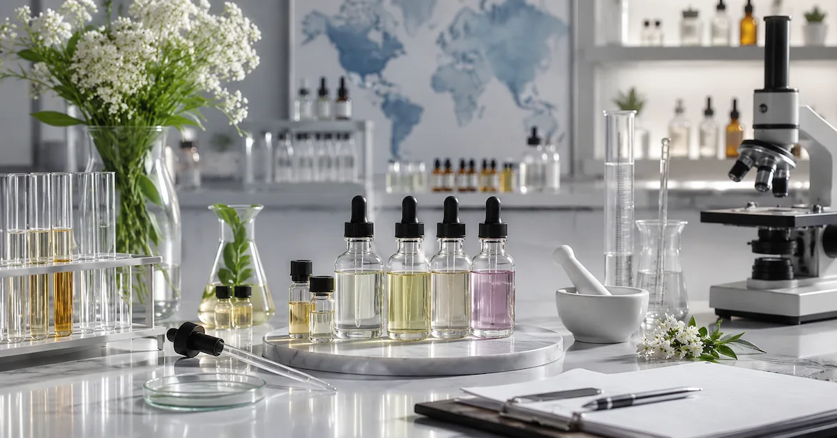 Fragrance safety testing laboratory