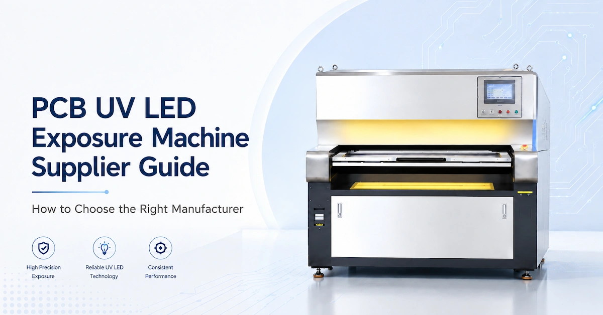 PCB UV LED Exposure Machine Supplier Guide: How to Choose the Right Manufacturer