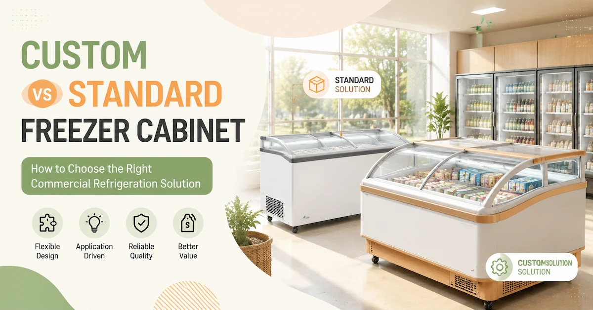 Custom vs Standard Freezer Cabinet: How to Choose the Right Solution