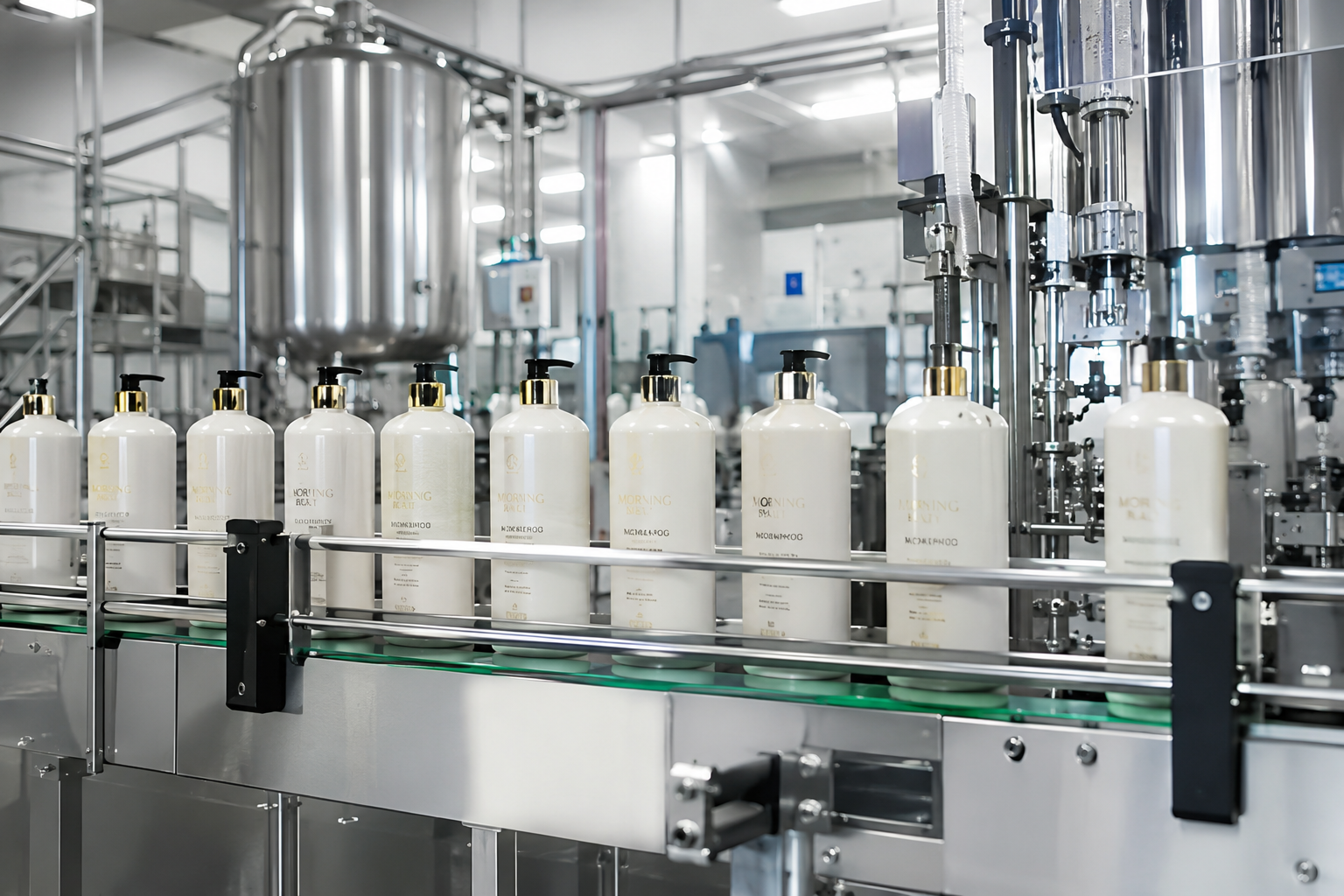 Premium shampoo OEM factory production