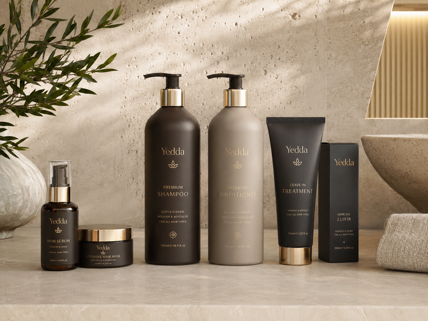 Private label haircare premium products