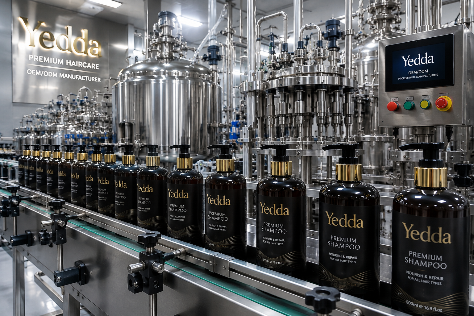 Premium shampoo OEM formula laboratory