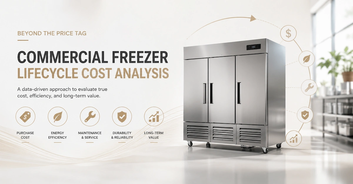 Commercial Freezer Lifecycle Cost Analysis: Total Cost Guide for Buyers