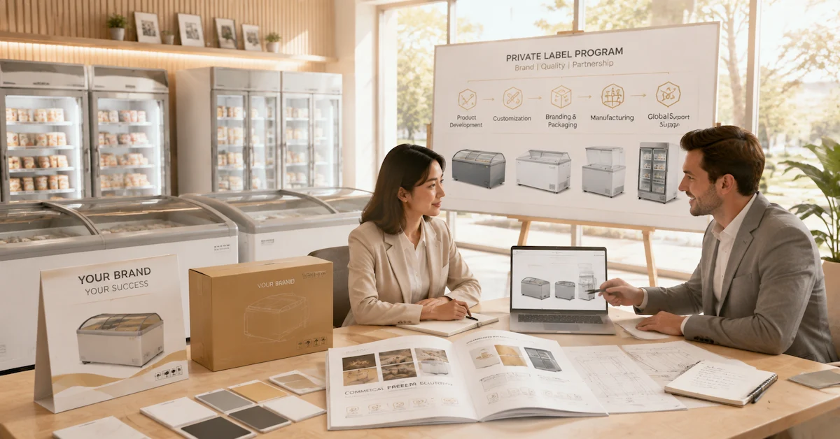 Commercial Freezer Private Label Program: Complete Guide for Brands