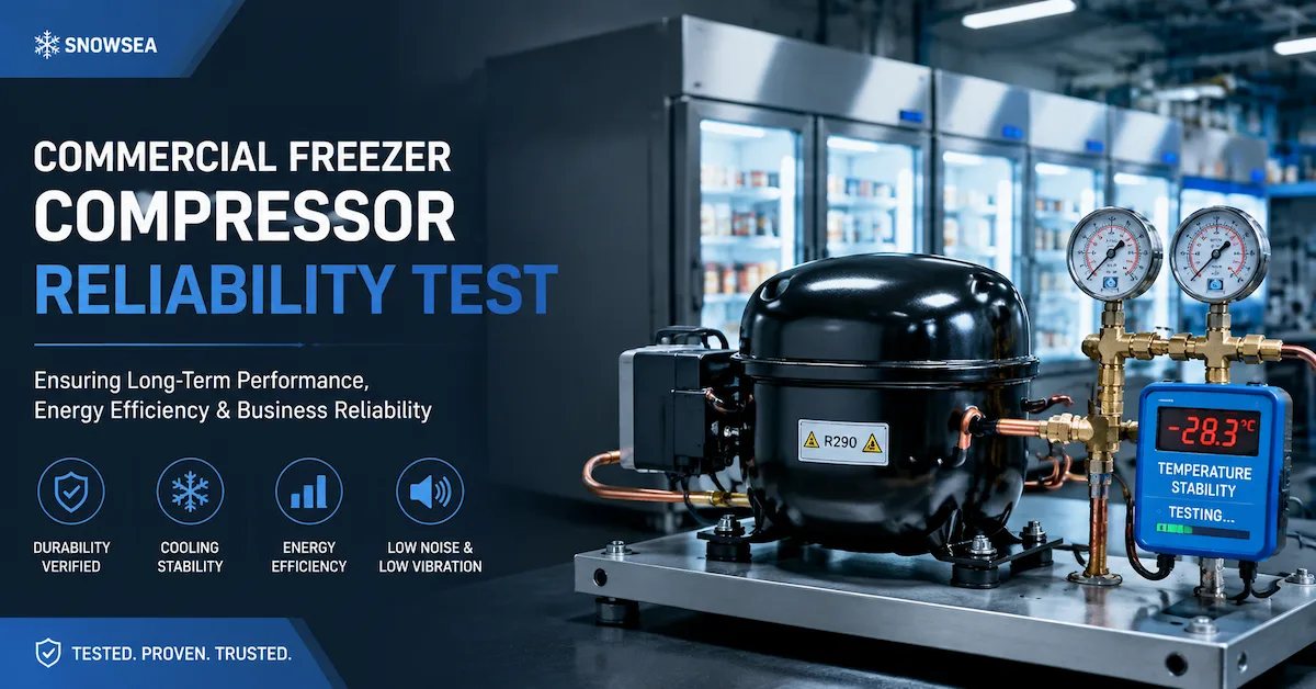 Commercial Freezer Compressor Reliability Test: A Complete Guide for Buyers