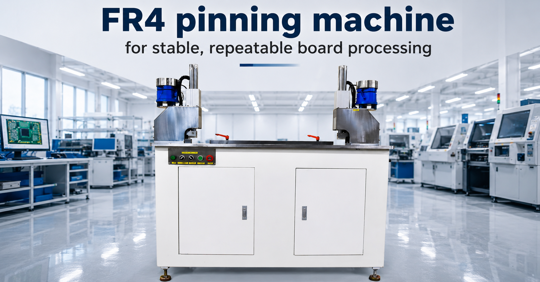 How Should Factories Choose an FR4 Pinning Machine for Stable Board Processing?