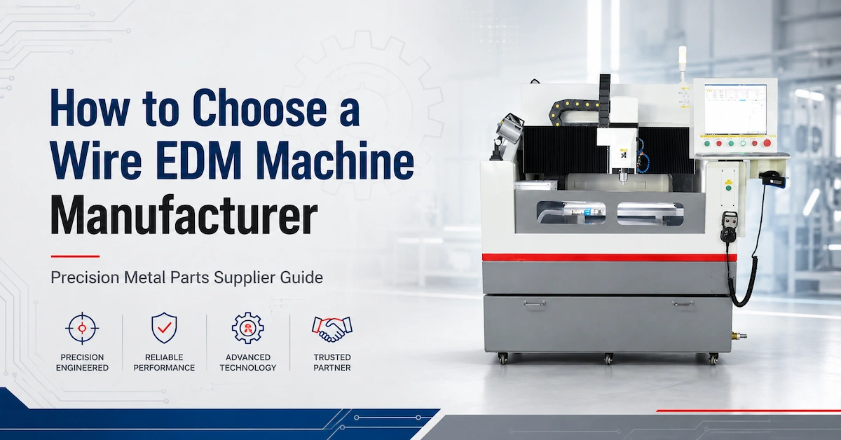 How to Choose a Wire EDM Machine Manufacturer for Precision Metal Parts