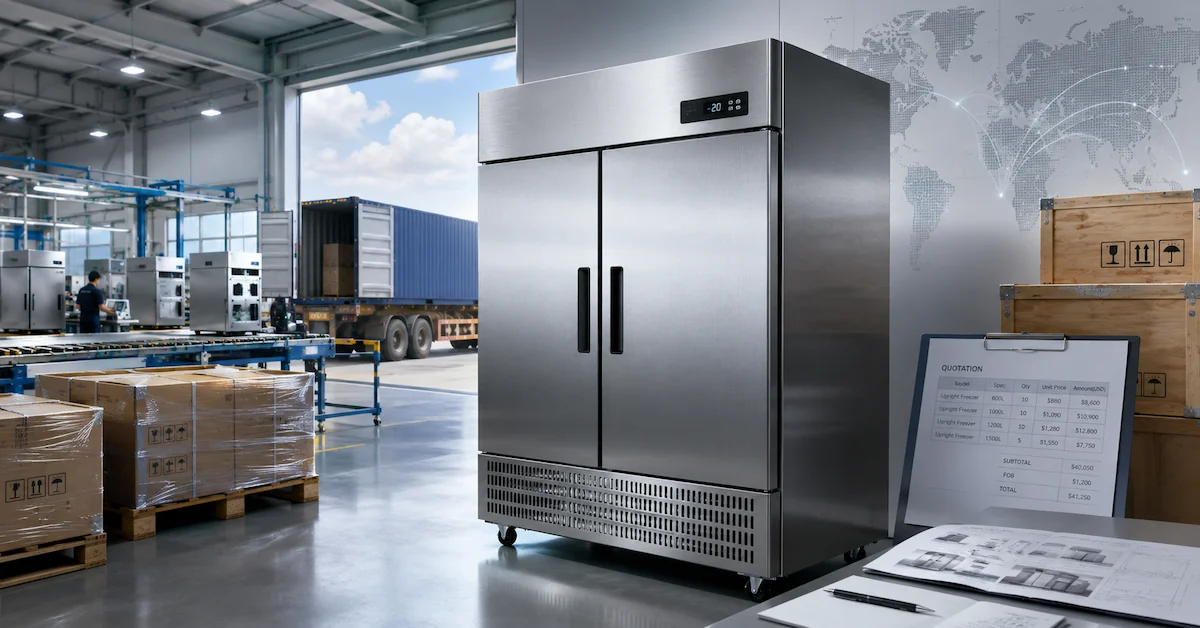Commercial Freezer Factory Direct Price: What B2B Buyers Should Compare Before Sourcing