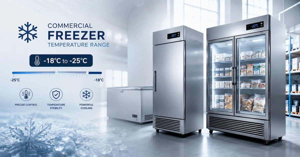 Commercial Freezer Temperature Range: How to Choose the Right Freezing Temperature for Your Business