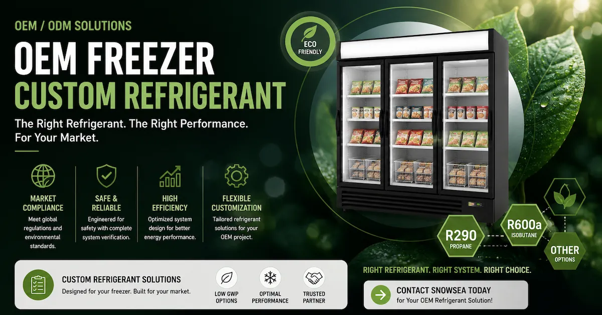 OEM Freezer Custom Refrigerant: What B2B Buyers Should Specify Before Production
