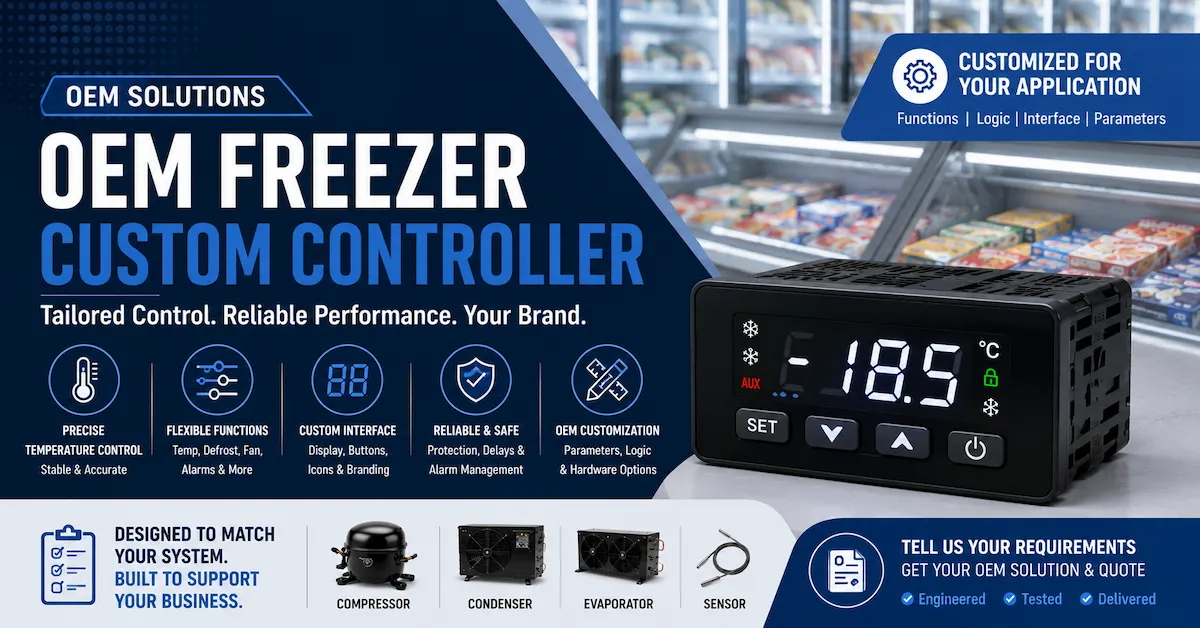 OEM Freezer Custom Controller: What B2B Buyers Should Specify Before Production