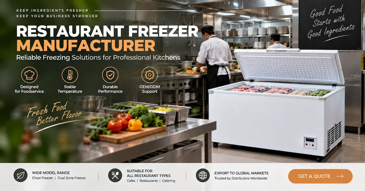 Restaurant Freezer Manufacturer: How Chains Plan Back-of-House Frozen Storage