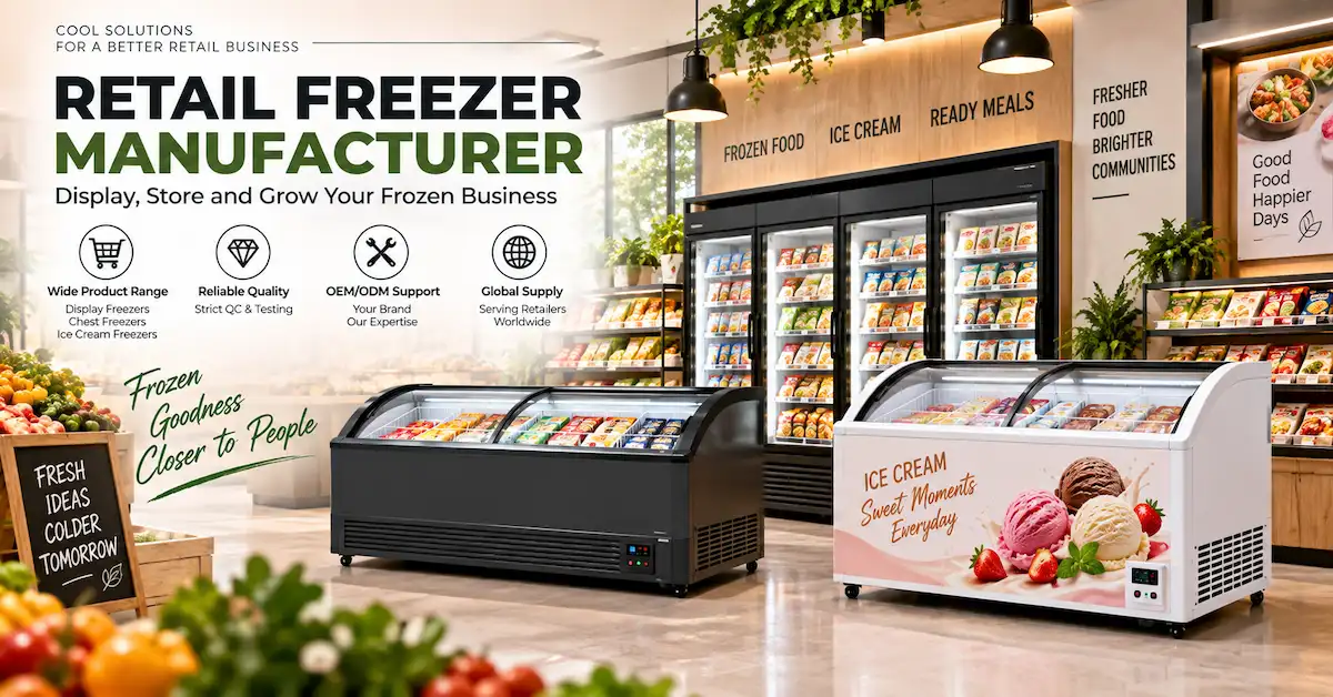 Retail Freezer Manufacturer: How Multi-Store Brands Standardize Freezer Programs