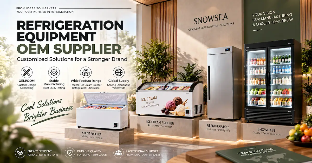 Refrigeration Equipment OEM Supplier: How Distributors Build a Multi-Category Private-Label Range