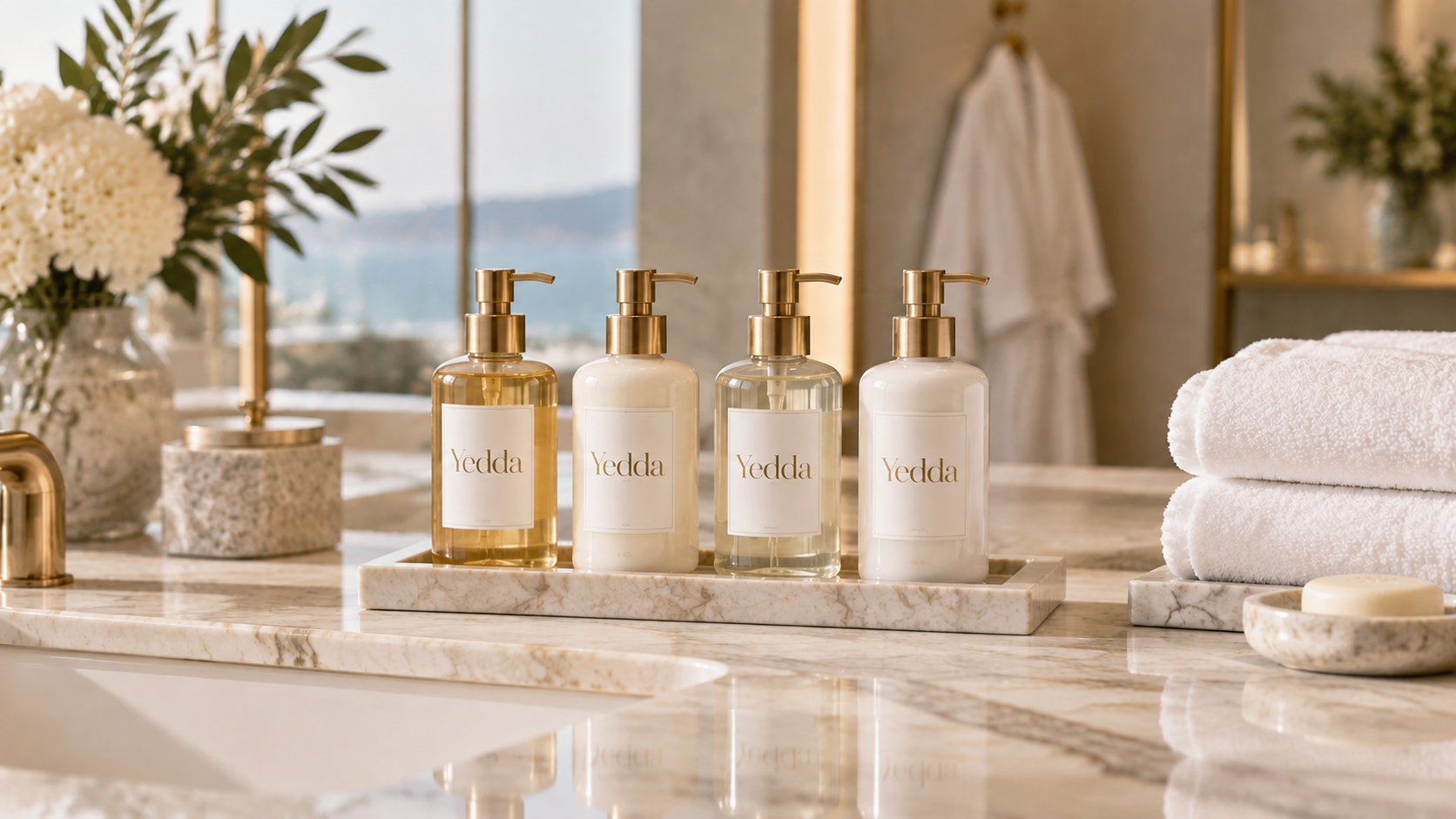 Custom hotel hair care supplier Yedda