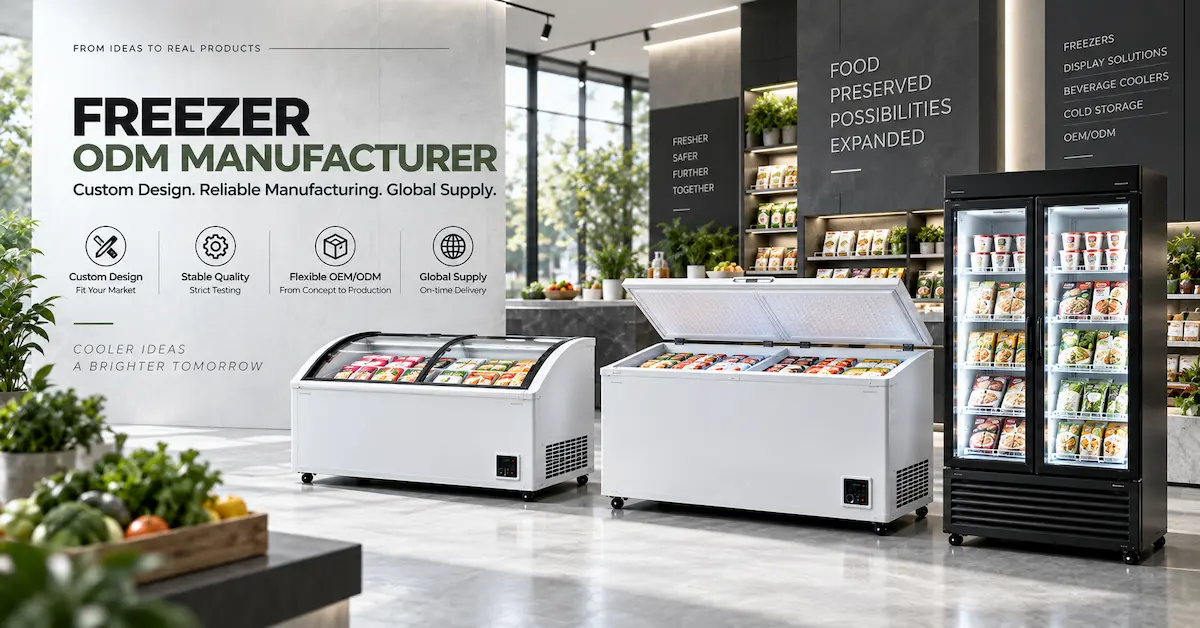 Freezer ODM Manufacturer: From Product Brief to Pilot Production