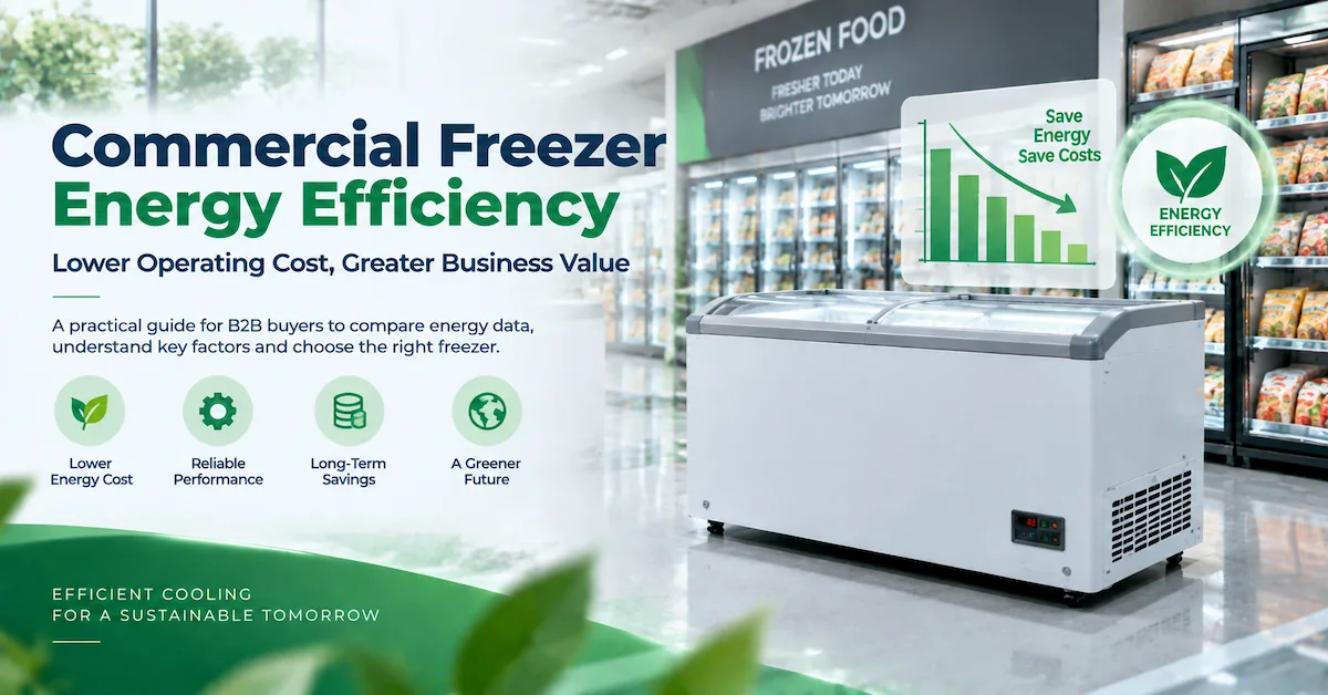 Commercial Freezer Energy Efficiency: How B2B Buyers Compare Real Operating Cost