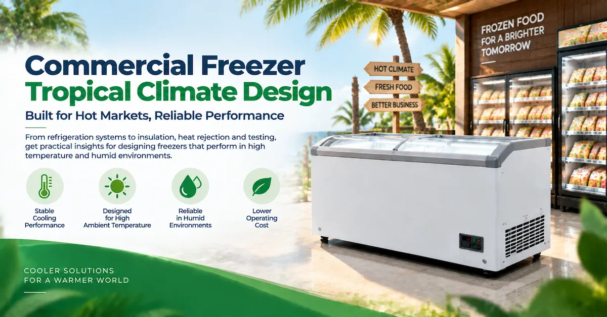 Commercial Freezer Tropical Climate Design: How to Build Reliable Cooling for Hot Markets