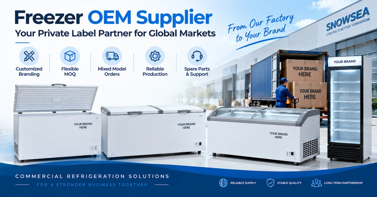 Freezer OEM Supplier: How Distributors Plan MOQ, Mixed Models and Repeat Orders