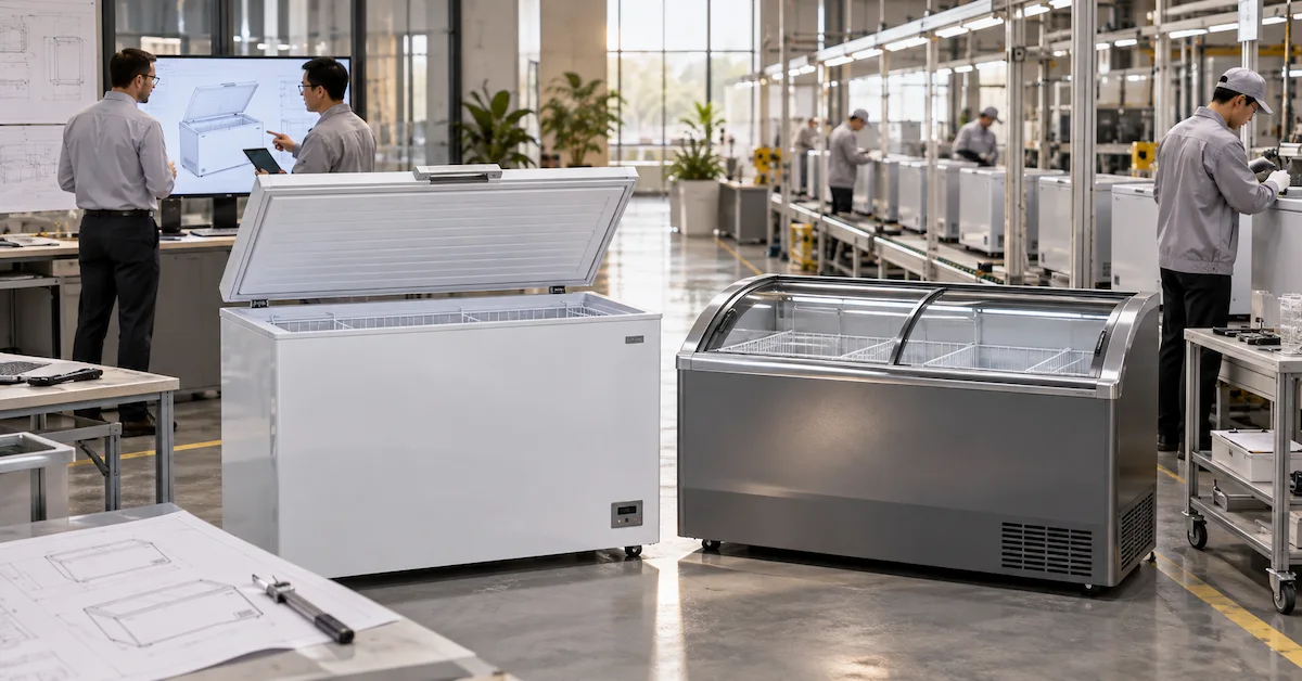 Freezer ODM Manufacturer: How Brands Control Development Before Mass Production