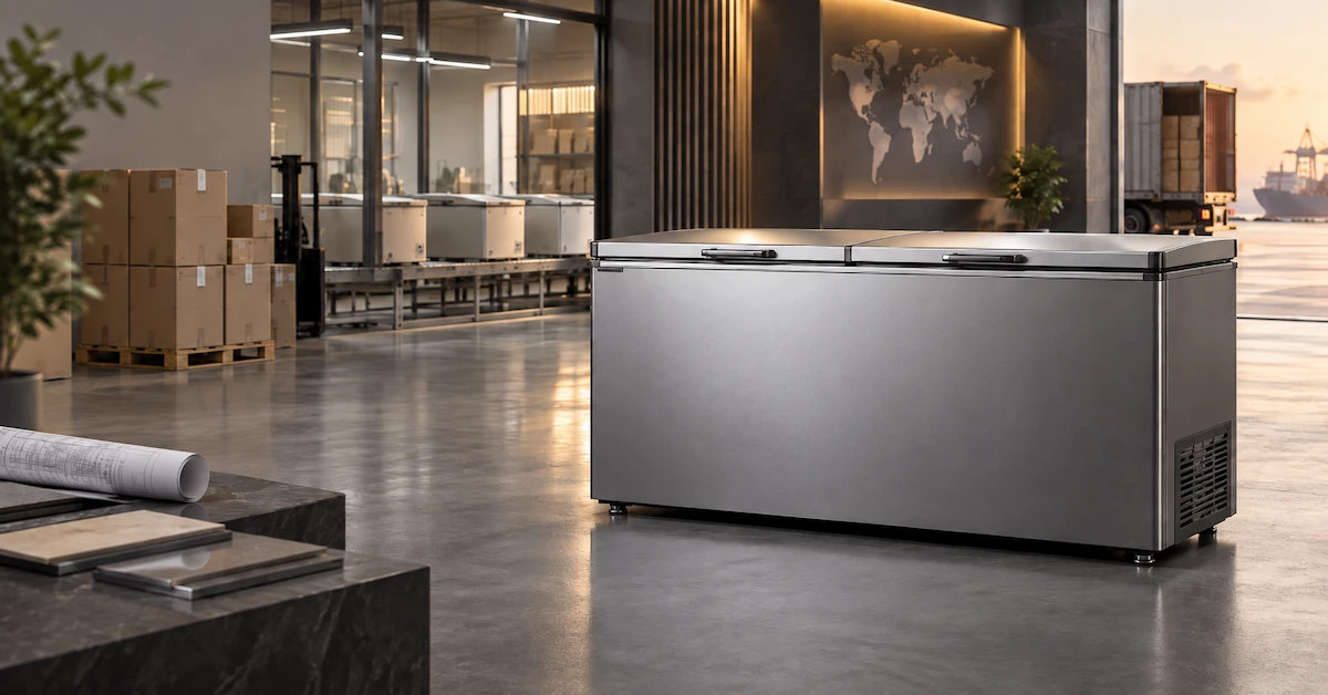 Custom Freezer Supplier China: How Importers Control OEM Scope, Quality and Export Risk