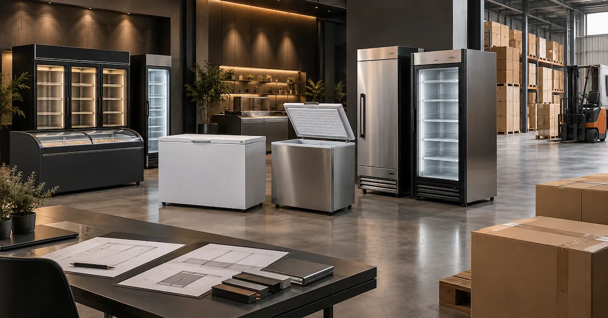 Private Label Commercial Freezer Supplier: How Brands Build a Controlled OEM Product Line