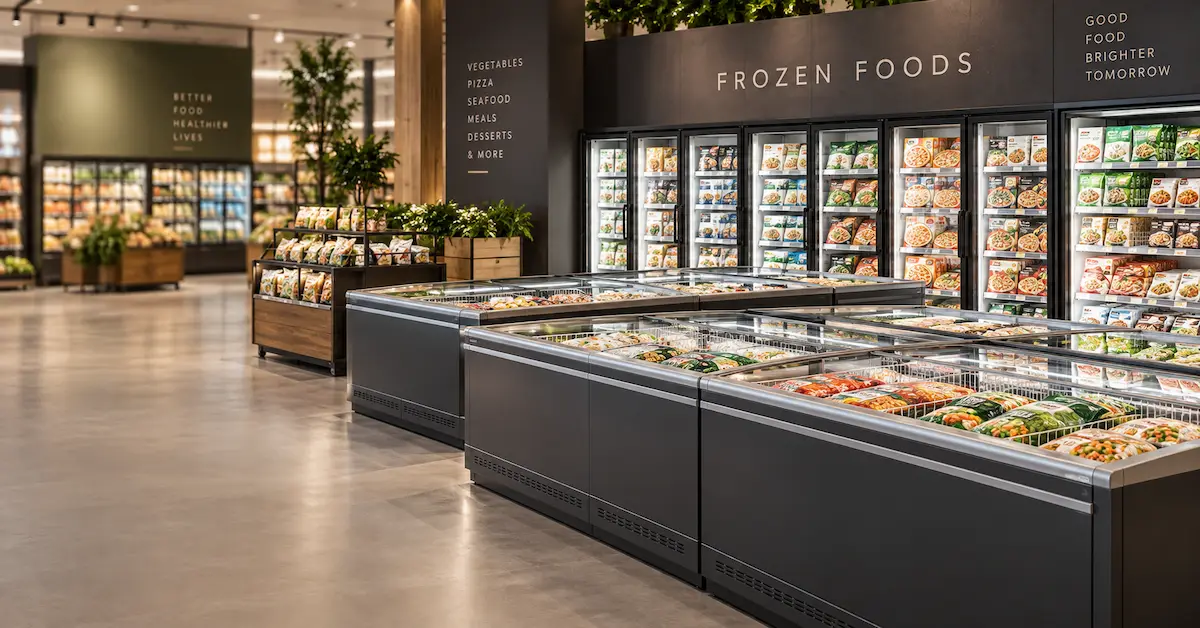 Commercial Freezer for Grocery Store: How to Balance Display Space, Frozen Stock and Replenishment