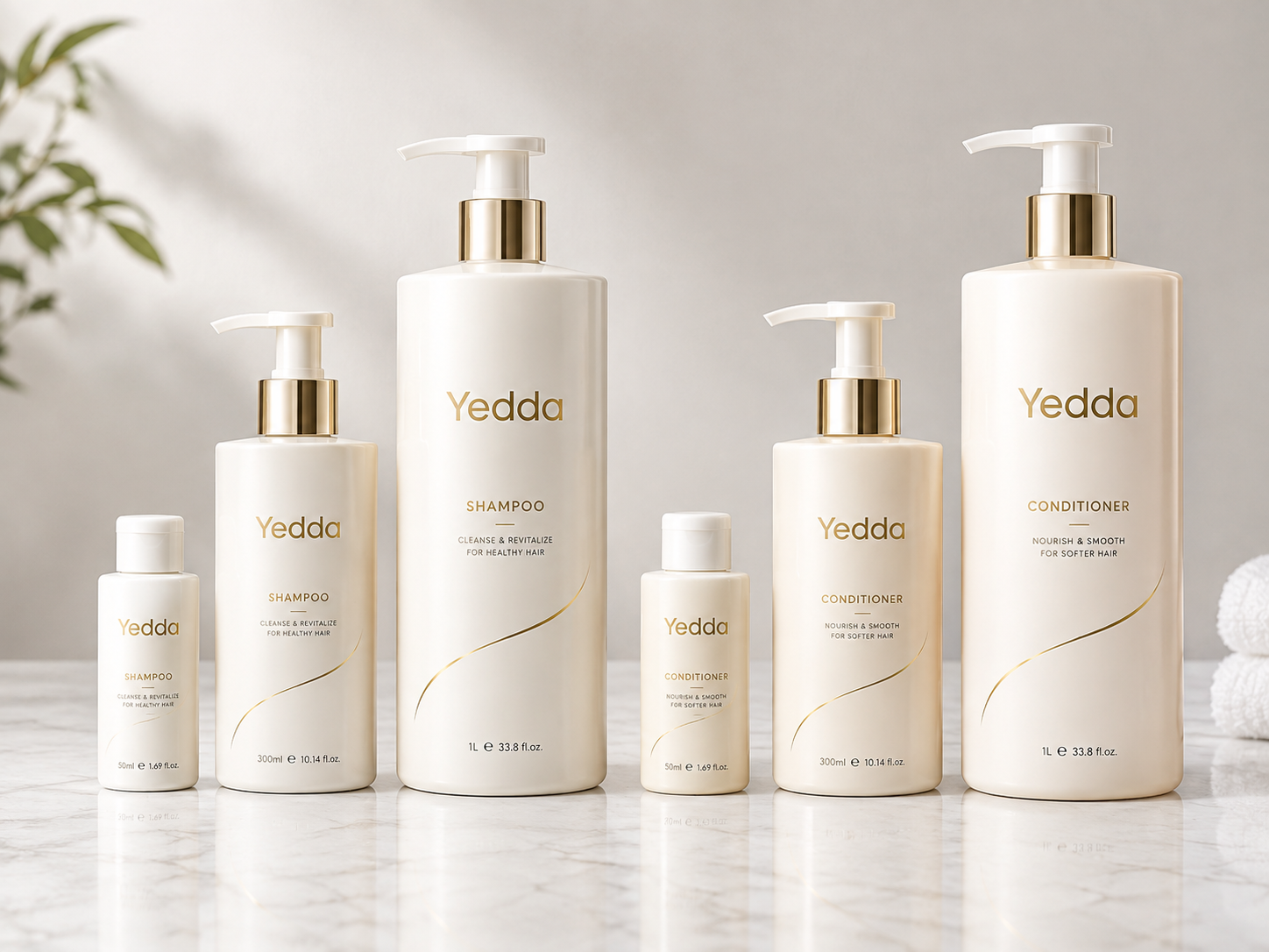 Custom shampoo manufacturer Yedda