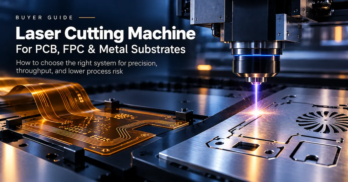 Laser Cutting Machine for PCB, FPC, and Metal Substrates: How to Choose the Right System for Precision, Throughput, and Lower Process Risk