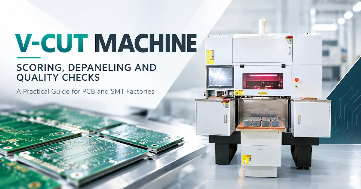 V-CUT Machine Selection for PCB and SMT Factories: Scoring, Depaneling, and Quality Checks