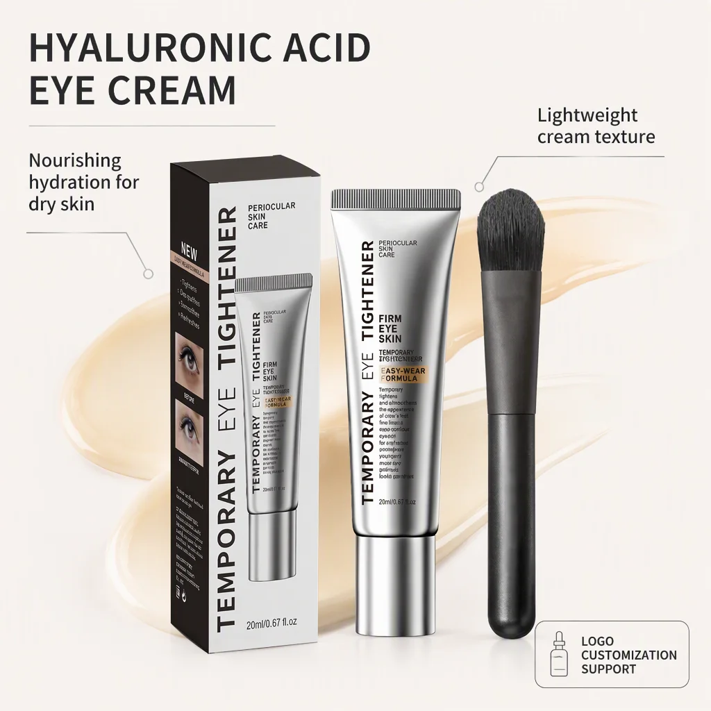 Hyaluronic Acid Eye Cream for Dark Circles Instant Eye Cream Dark Circles Cream 20g Daily Home Care Use