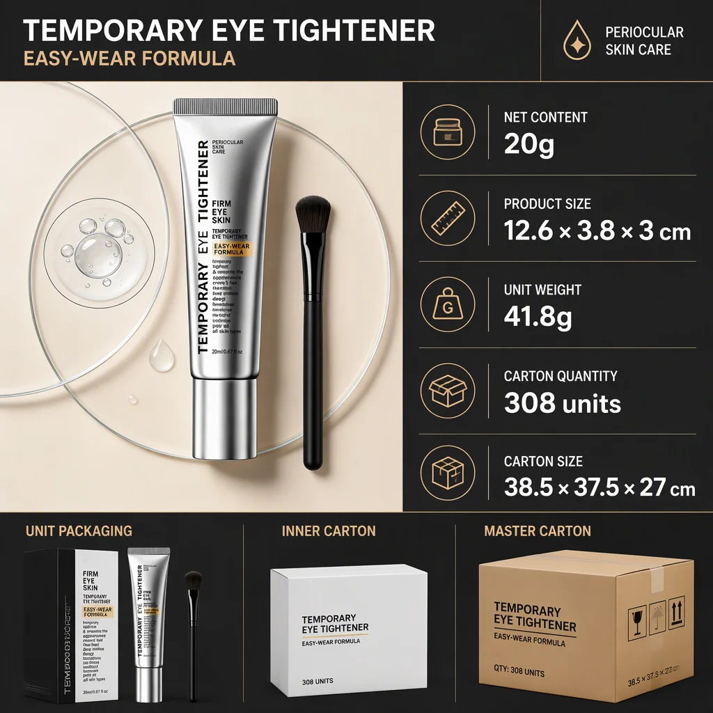 Hyaluronic Acid Eye Cream for Dark Circles Instant Eye Cream Dark Circles Cream 20g Daily Home Care Use