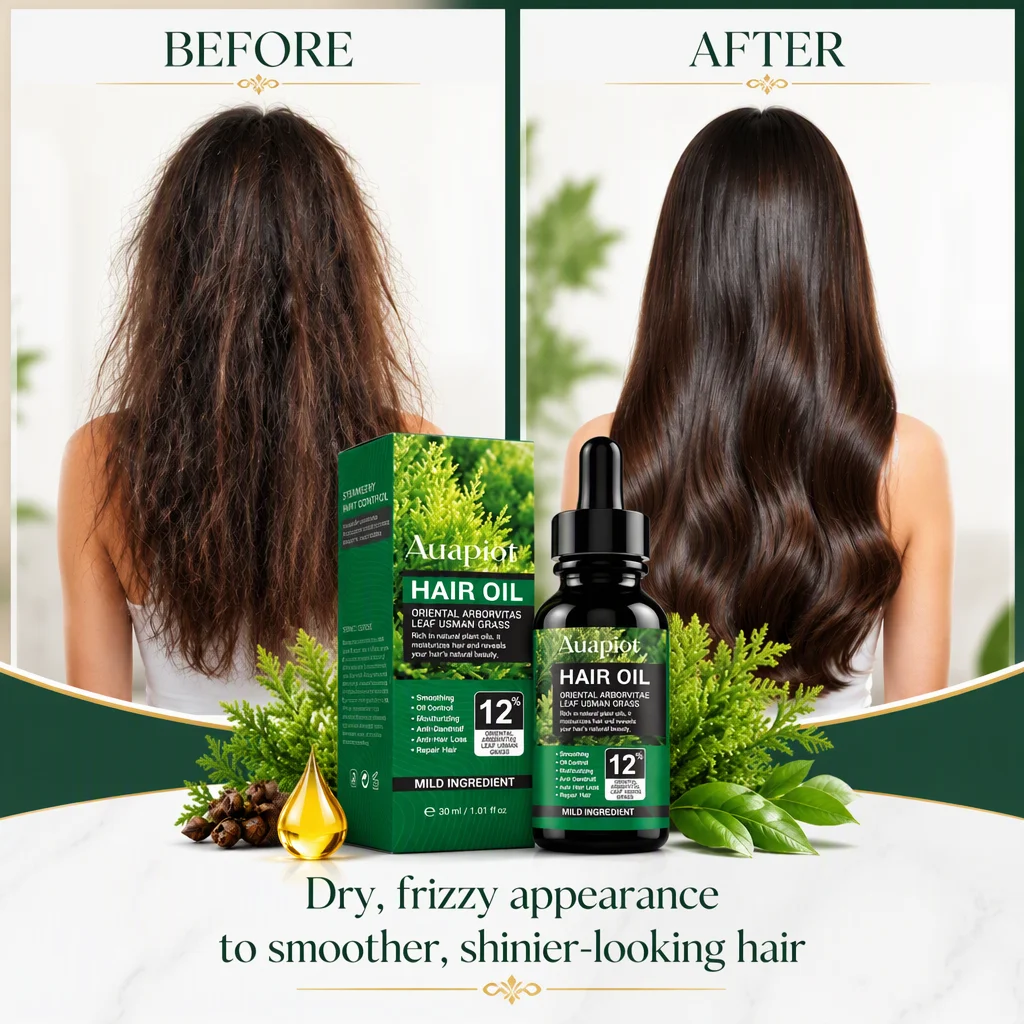 Jojoba Oil Pure Golden Jojoba Oil Custom Hair Growth Oil Hair Treatment 30ml for Women Daily Home Salon Use