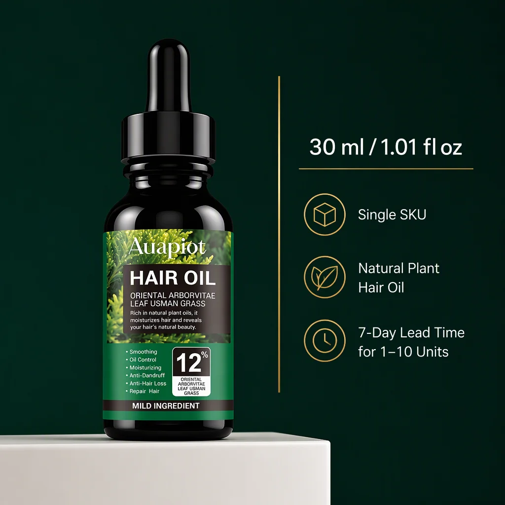 Jojoba Oil Pure Golden Jojoba Oil Custom Hair Growth Oil Hair Treatment 30ml for Women Daily Home Salon Use