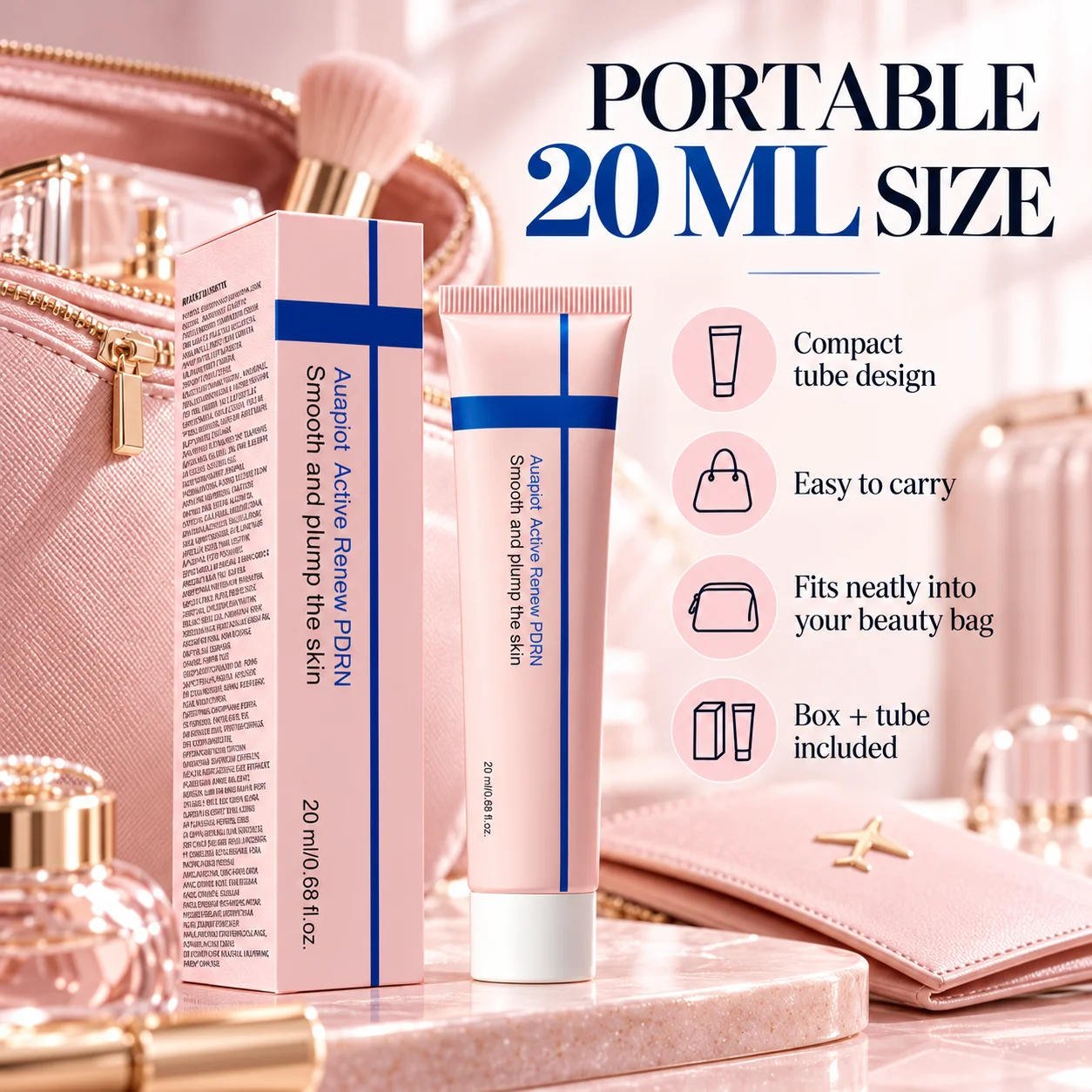 PDRN Beauty Products Wholesale Private Label Face Cream Cosmetics Manufacturer Sample 20ml for Women Use