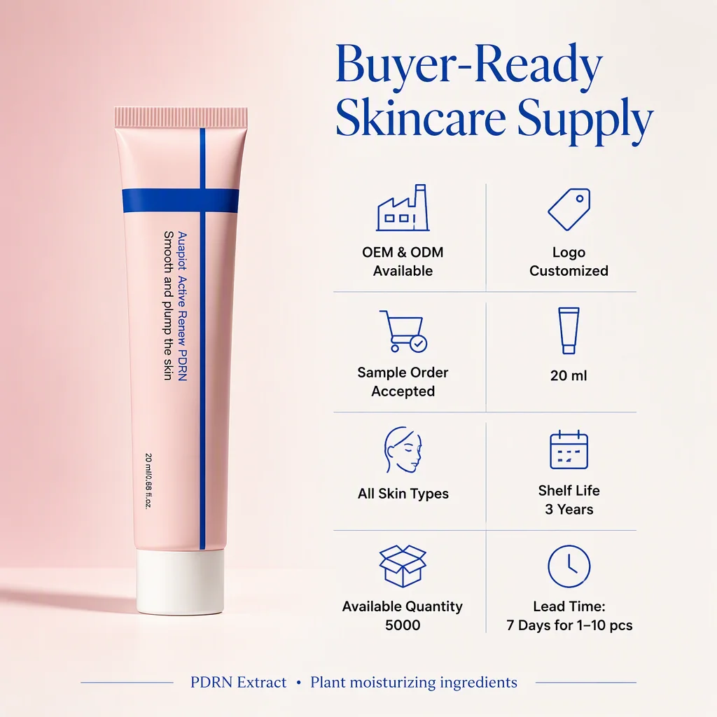 PDRN Beauty Products Wholesale Private Label Face Cream Cosmetics Manufacturer Sample 20ml for Women Use