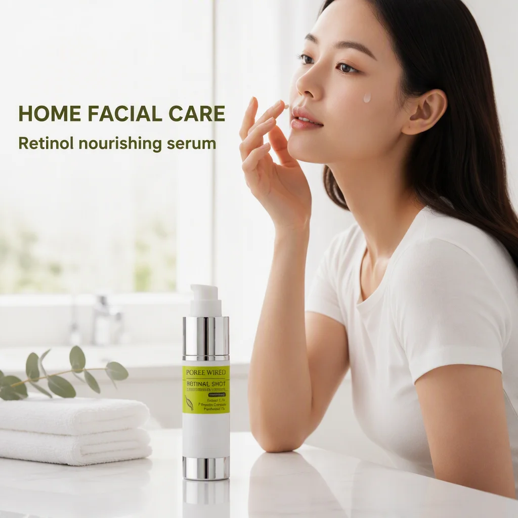 Immediate Tightening Retinol Eye Essence Nicotinamide Skin Strengthening Facial Serum Essence
