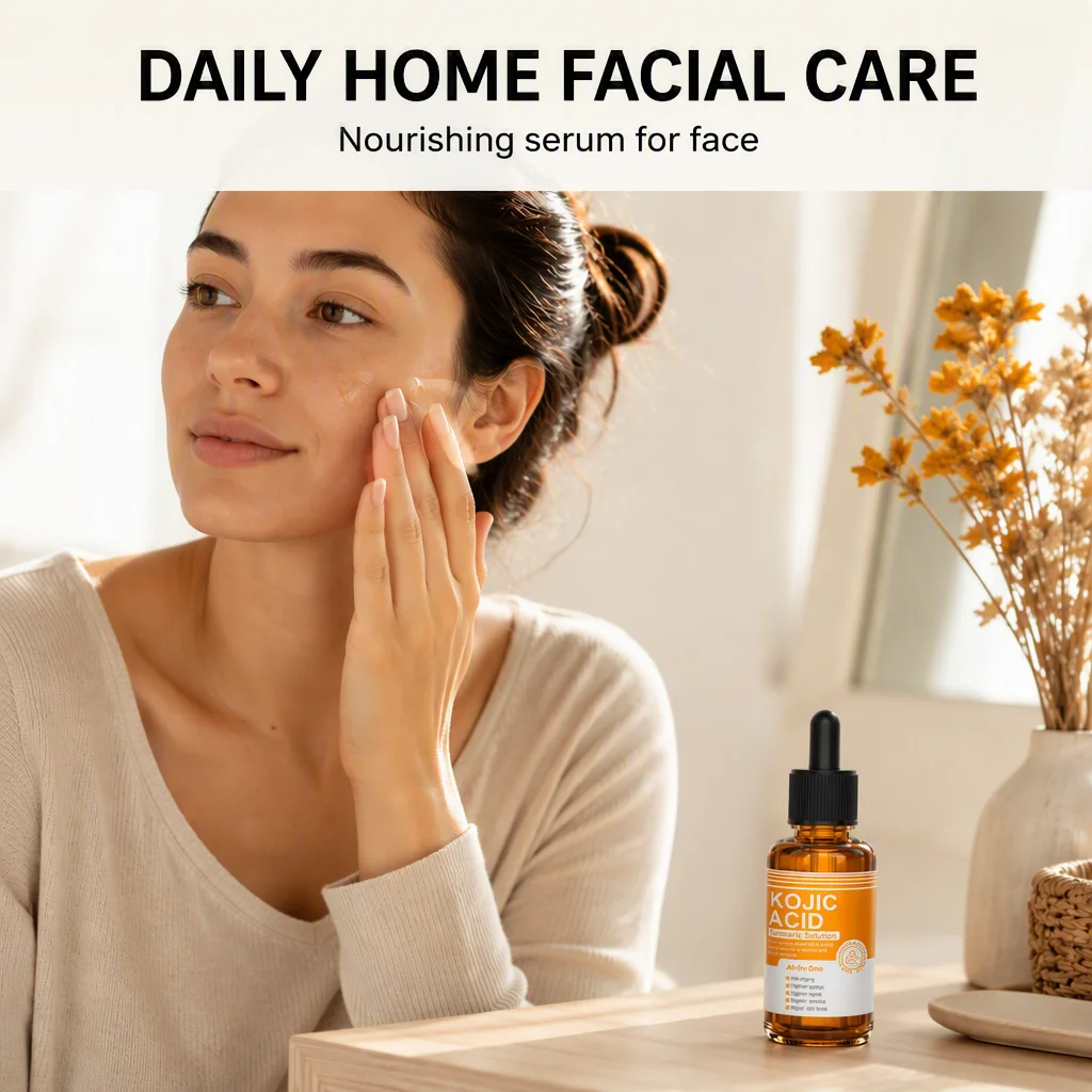 Kojic Acid Turmeric Serum Moisturizing Face for