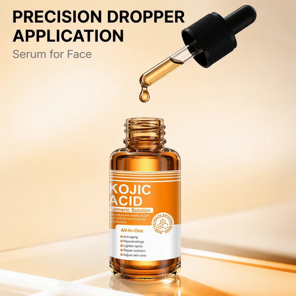 Kojic Acid Turmeric Serum Moisturizing Face for
