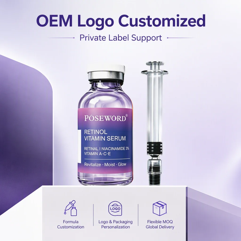 Retinol Niacinamide Anti Aging Face Serum Anti Wrinkle Serum Firming Serum for Repair Brightening Moisturizing 30ml Skin Care