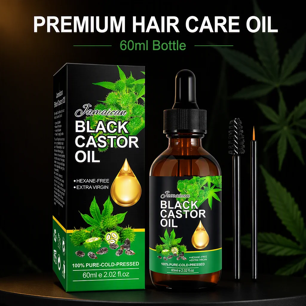 Jojoba Oil Essential Oil Nourishing Repair Thick Fluffy Smooth Improve Frizz Hair Care Oil Spot