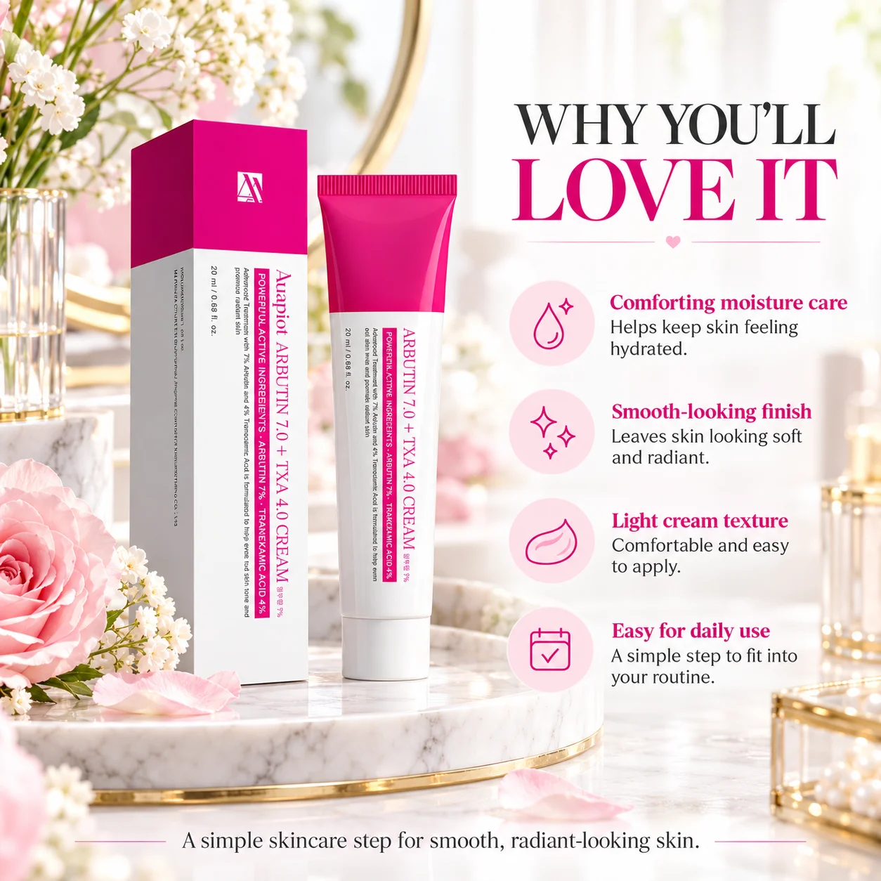 Moisturizing Facial Cream Facial Moisturizer Face Care Cream for Face 20ml Women Daily Home Skin Care Use