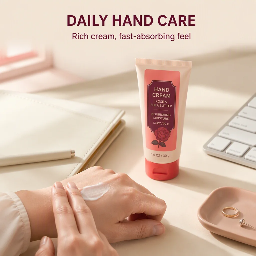 Hand Moisturizer Lotion Hydrating Moisturizer for Dry Hand Skin 30g Gentle Daily Care Winter Travel Softening Use