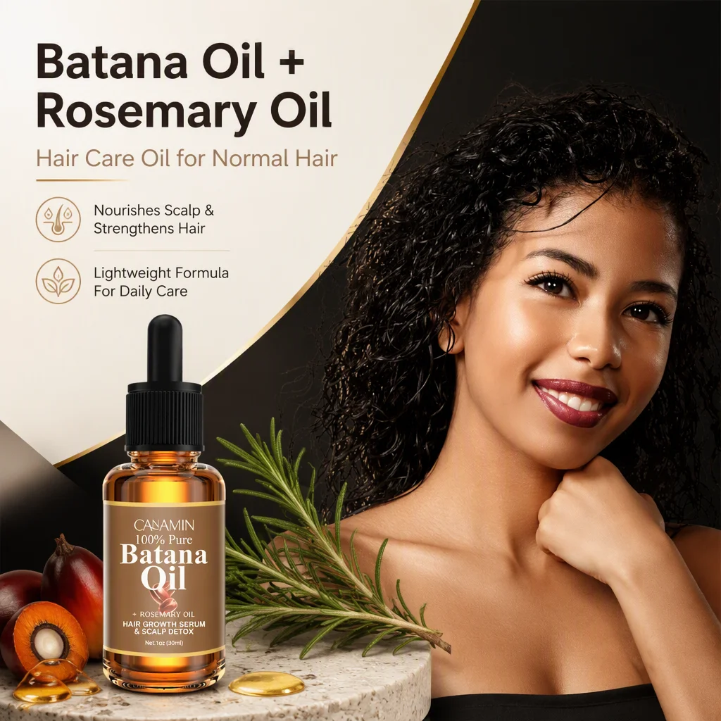 Batana Oil Strong Hair Growth Argan Oil Hair Care Essential Oil Yama Made in China