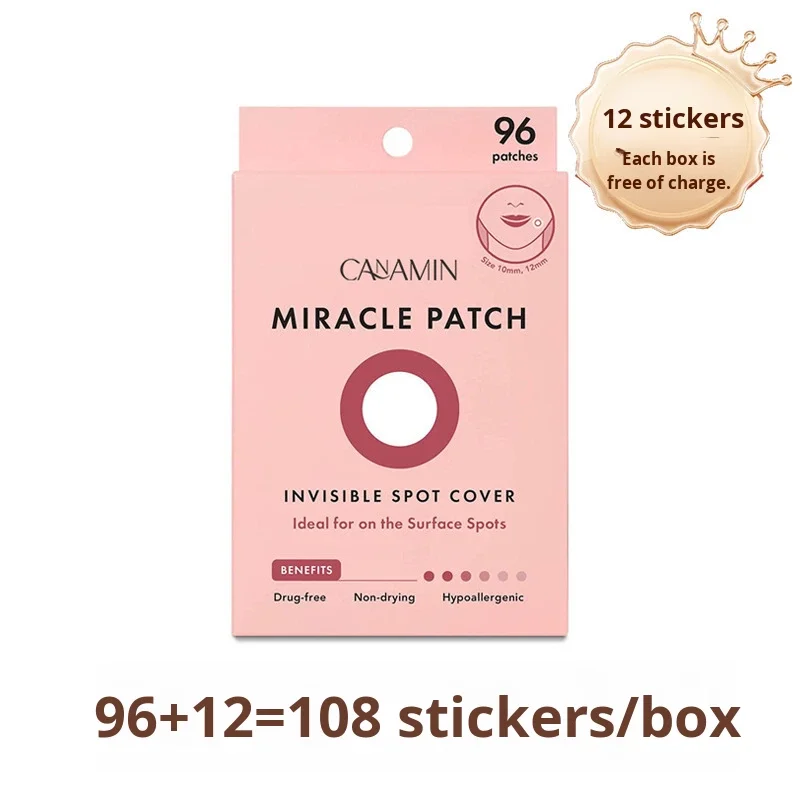 E-commerce In-stock MIRACLE PATCH Salicylic Acid Hydrocolloid Acne Day and Night Use