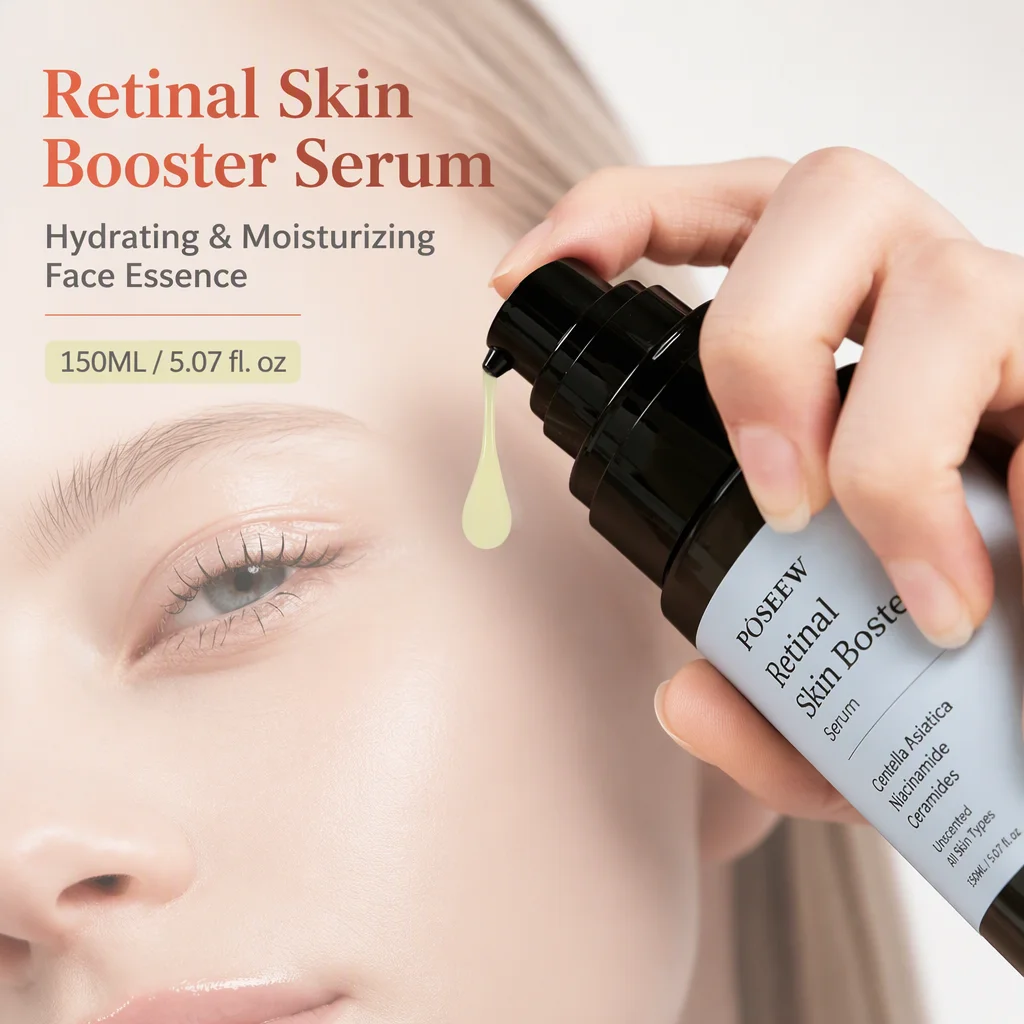 Retinal Skin Booster for with Hyaluronic Acid for Women Face Enhancement and Hydration Moisturizing