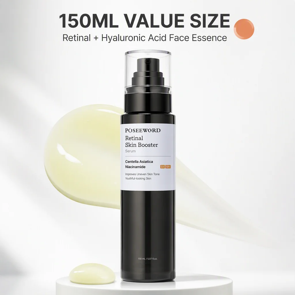 Retinal Skin Booster for with Hyaluronic Acid for Women Face Enhancement and Hydration Moisturizing