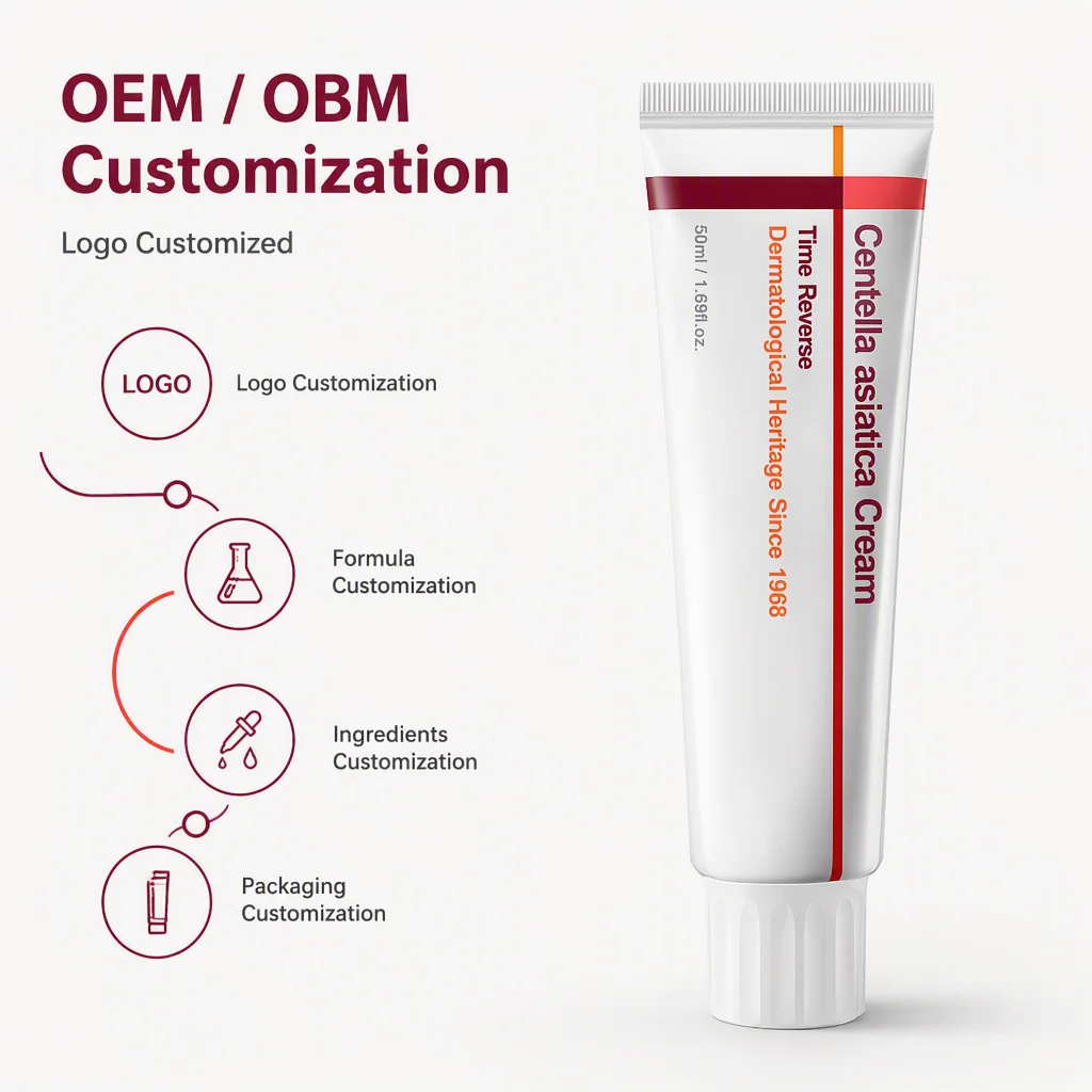OEM Anti-Aging Rapid Absorption Moisturizing Firming Face Cream Gentle Nourishing Skin-Tightening for All Skin Types